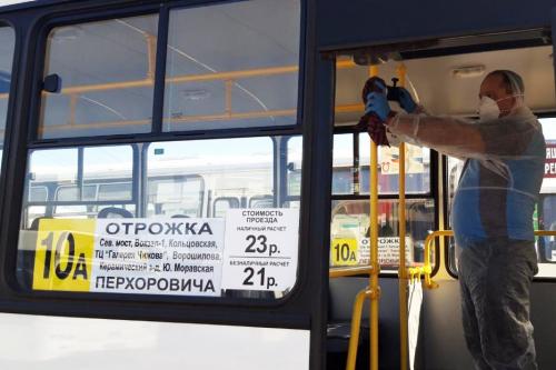 Общественный транспорт Воронежа меняет график работы