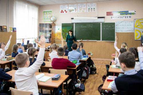 В Семилукской сельской школе оборудовали кабинет начальных классов